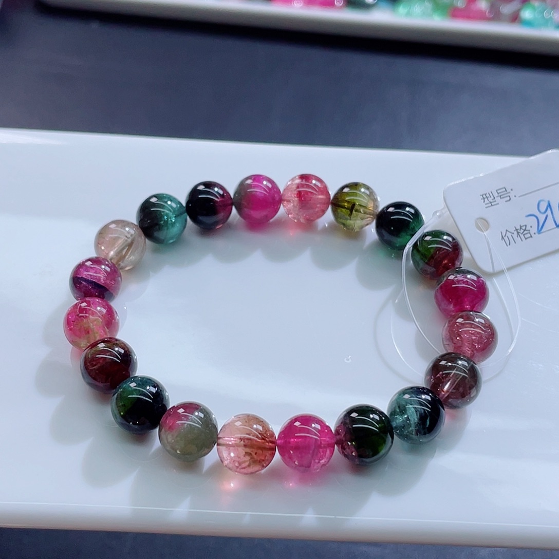 手链碧玺未镶嵌10mm