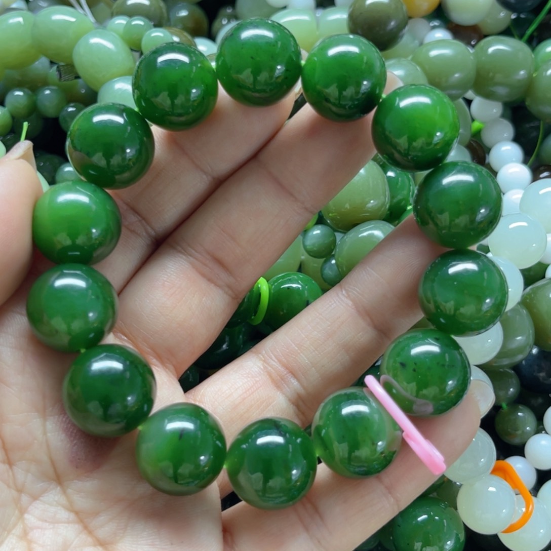 和田玉手链未镶嵌