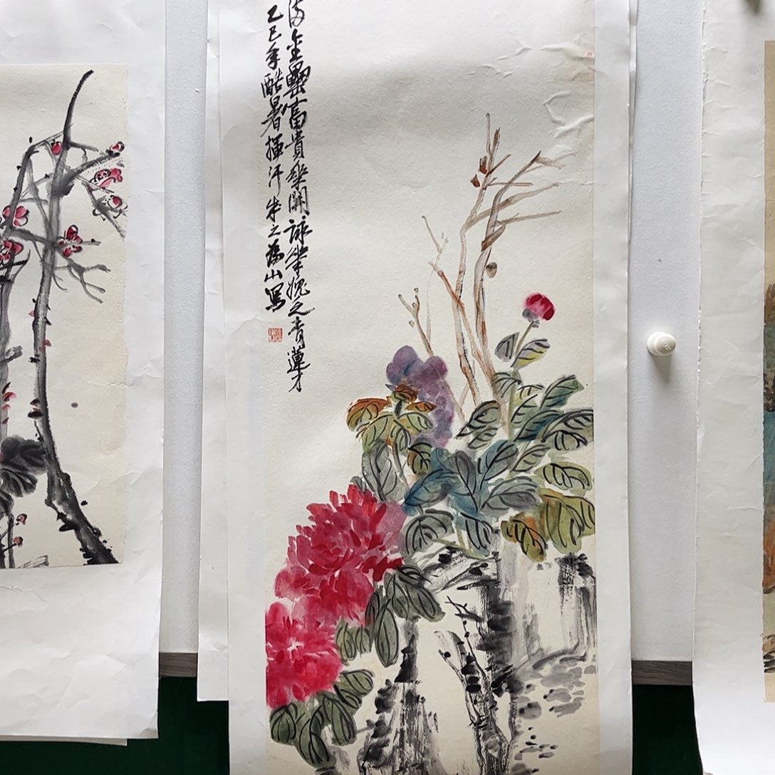 国画周福明老师作品画芯