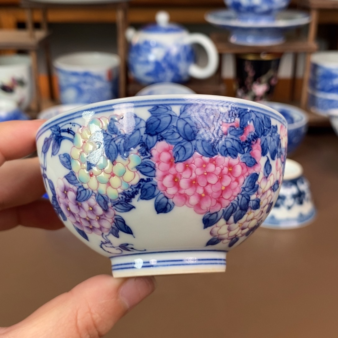 景德镇手工手绘作品