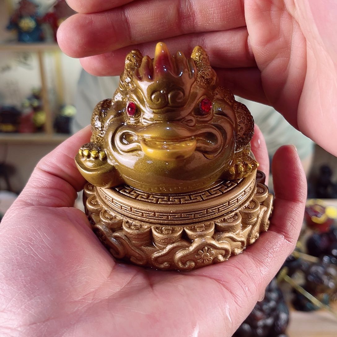 紫砂茶宠紫陶树脂茶宠摆件