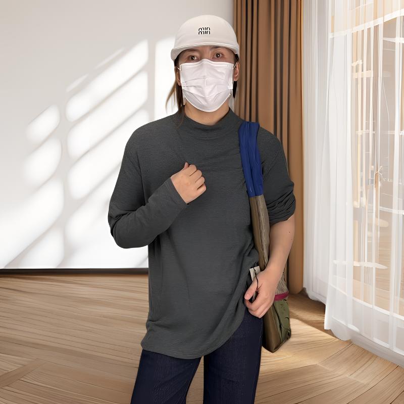 次仁卓嘎服装柜台༽新款高品质时尚百搭高领打底➖77