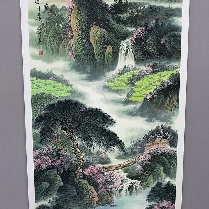 国画纯手绘国画山水画闪购链接