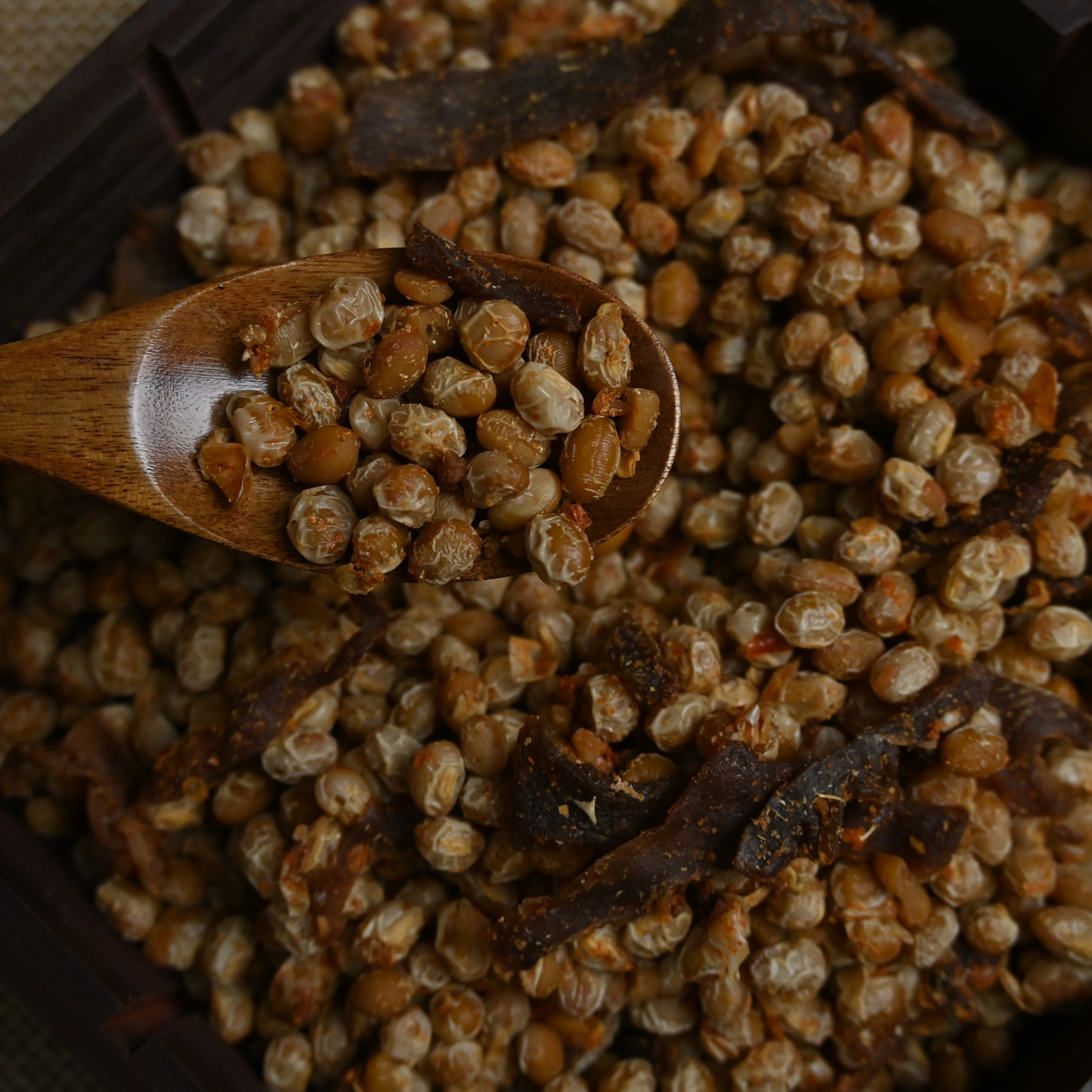 承味乡情土特产农家五香笋豆即食罐装原味江西特产休闲零食