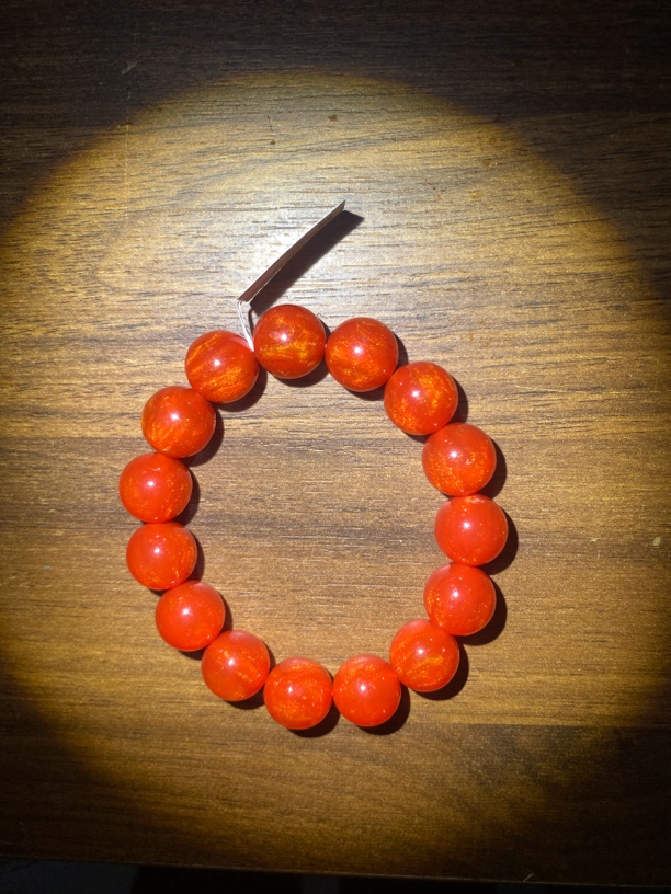 K148 精品血灵芝手串单圈 （无礼盒）