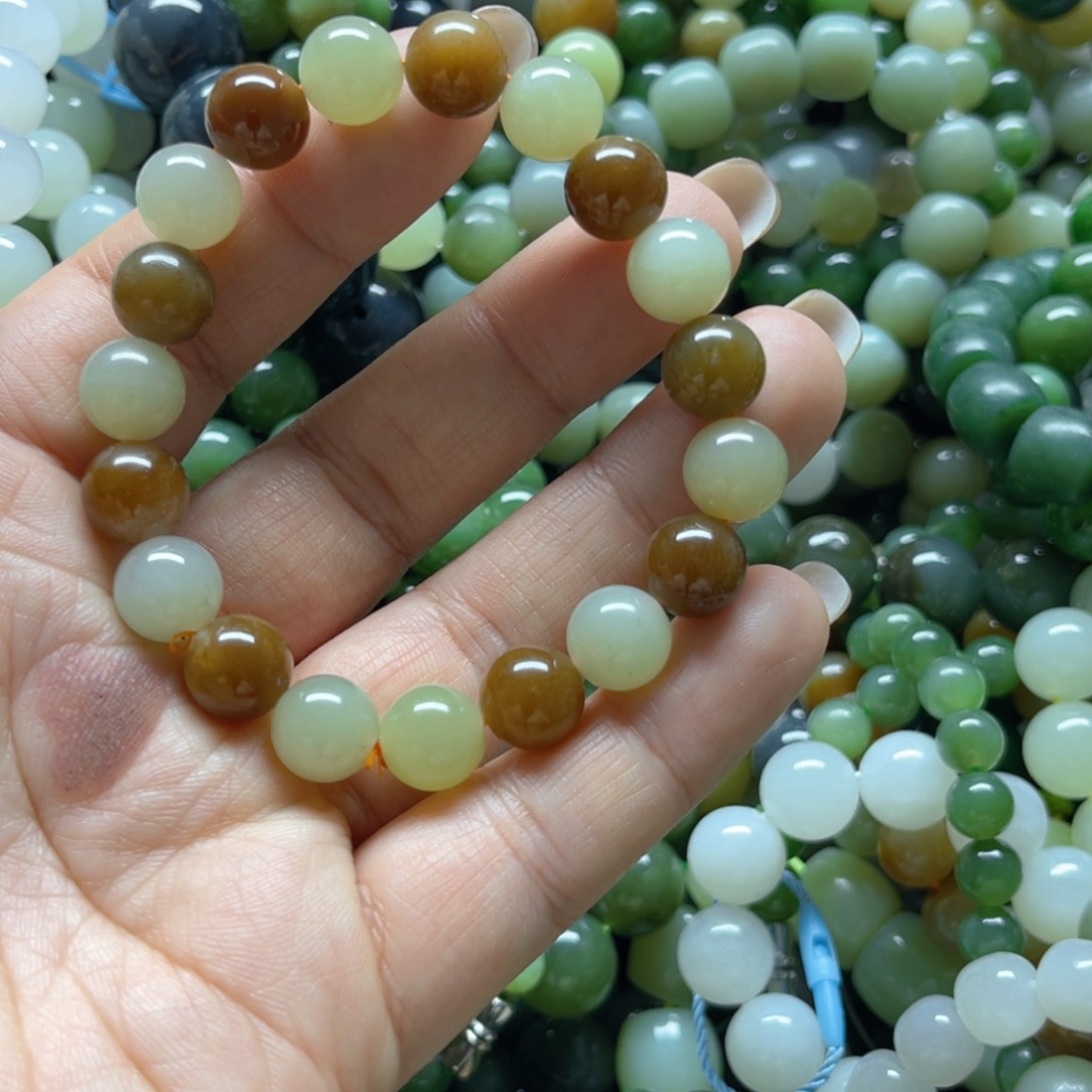 和田玉手链未镶嵌