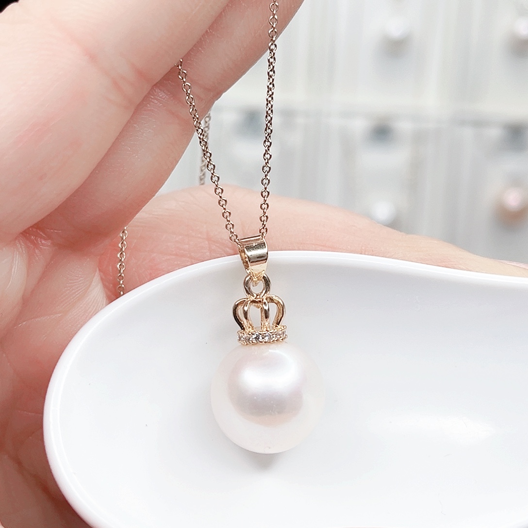 淡水珍珠合金吊坠(赠链)