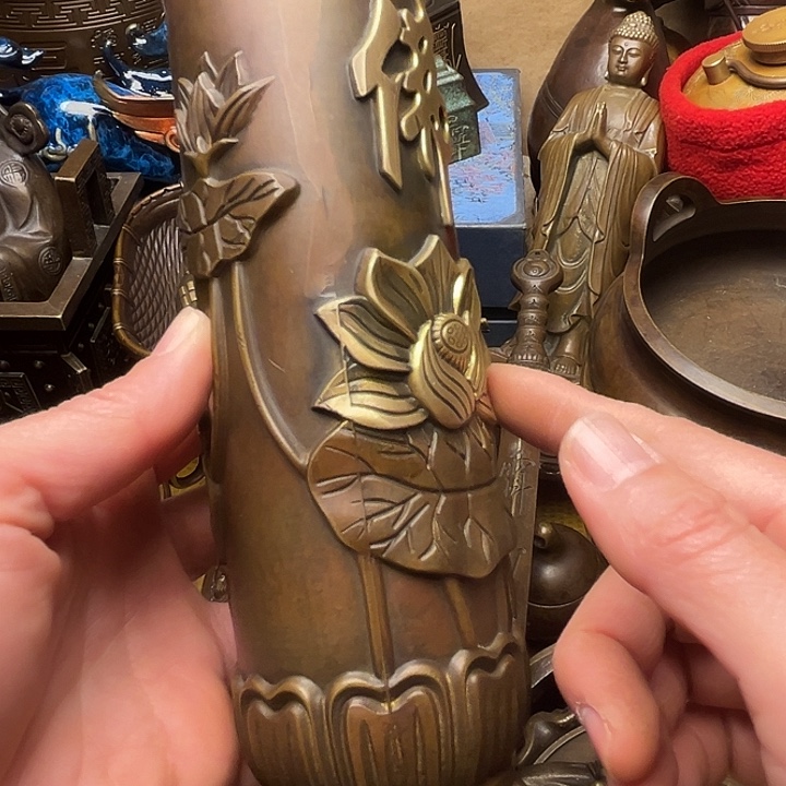 精美铜器批发档口