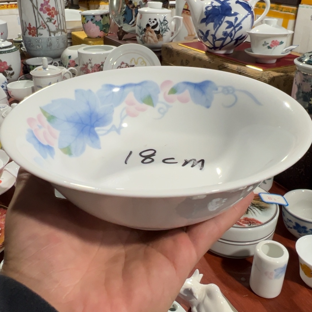 醴陵老厂瓷微瑕慎拍