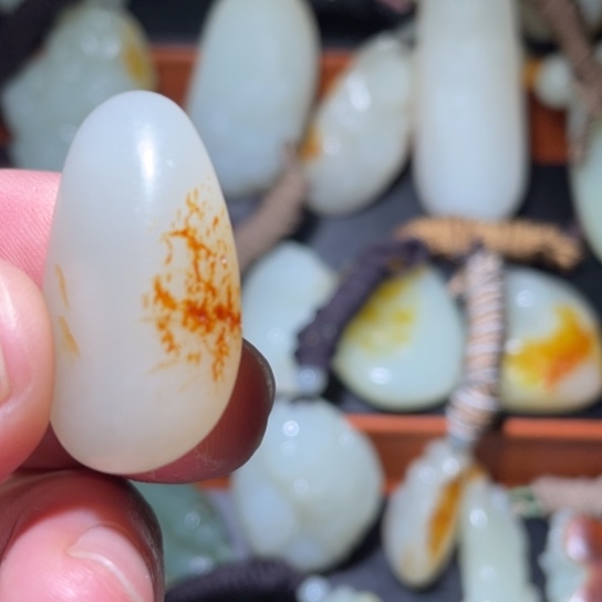 和田玉（白玉）未镶嵌车挂