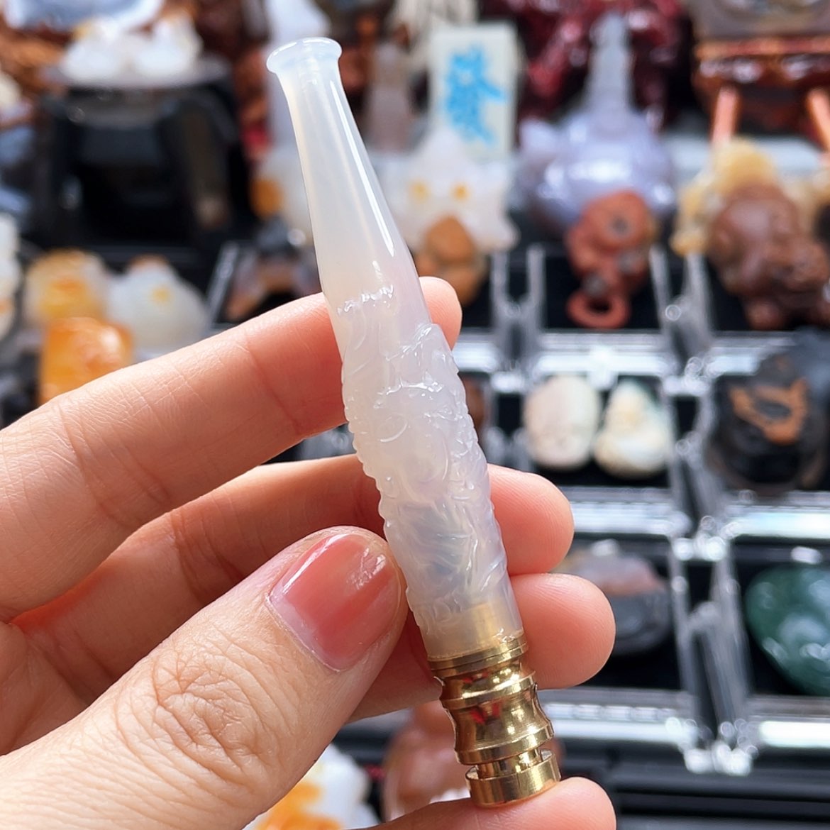 【闪购商品】玛瑙/玉髓珠宝半成品未镶嵌