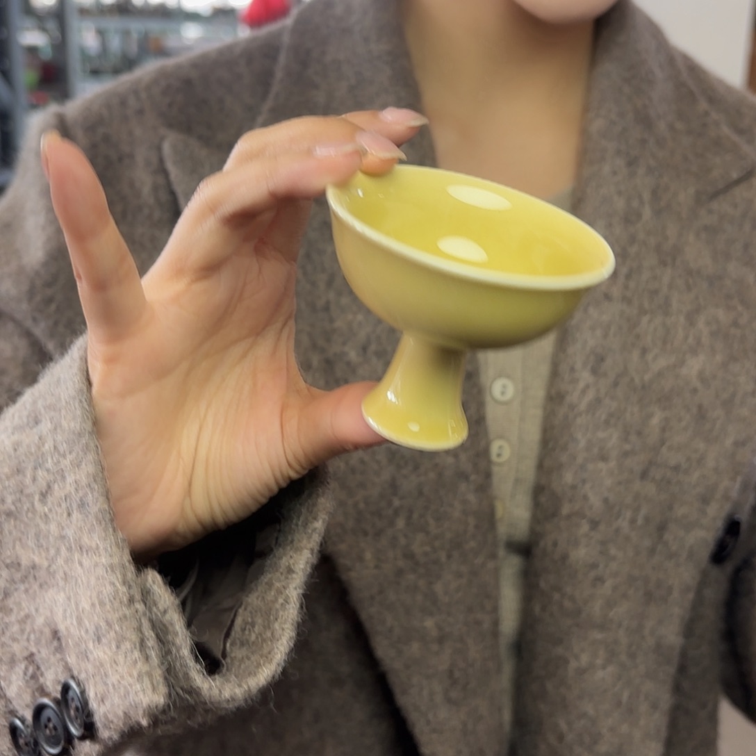 龙泉云间青瓷小米茶器