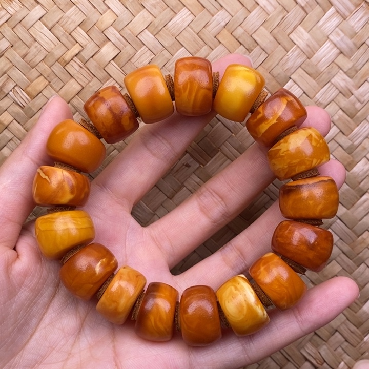 琥珀未镶嵌裸石蜜蜡