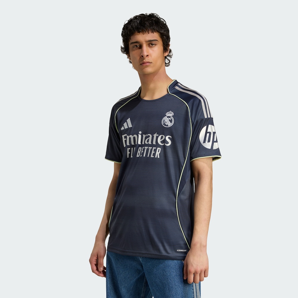 【滔搏联动】adidas/阿迪达斯男子皇家马德里足球短袖球衣JJ4182