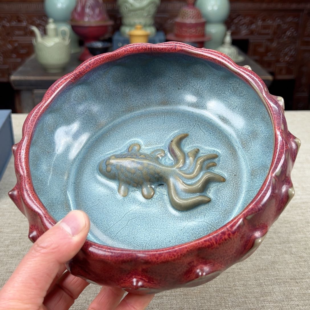 瓷片正能量陶瓷艺术品