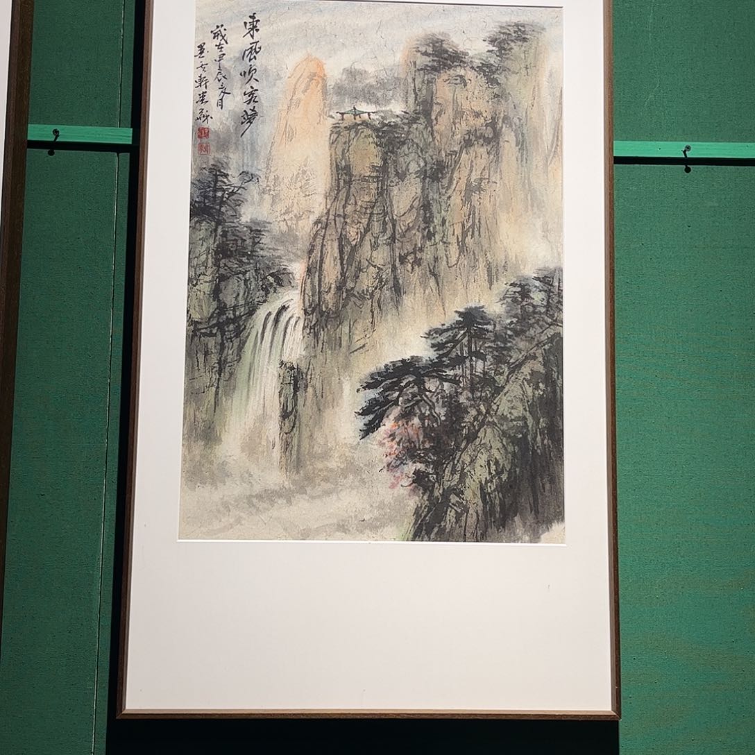 国画情***?舒建和老师作品画芯