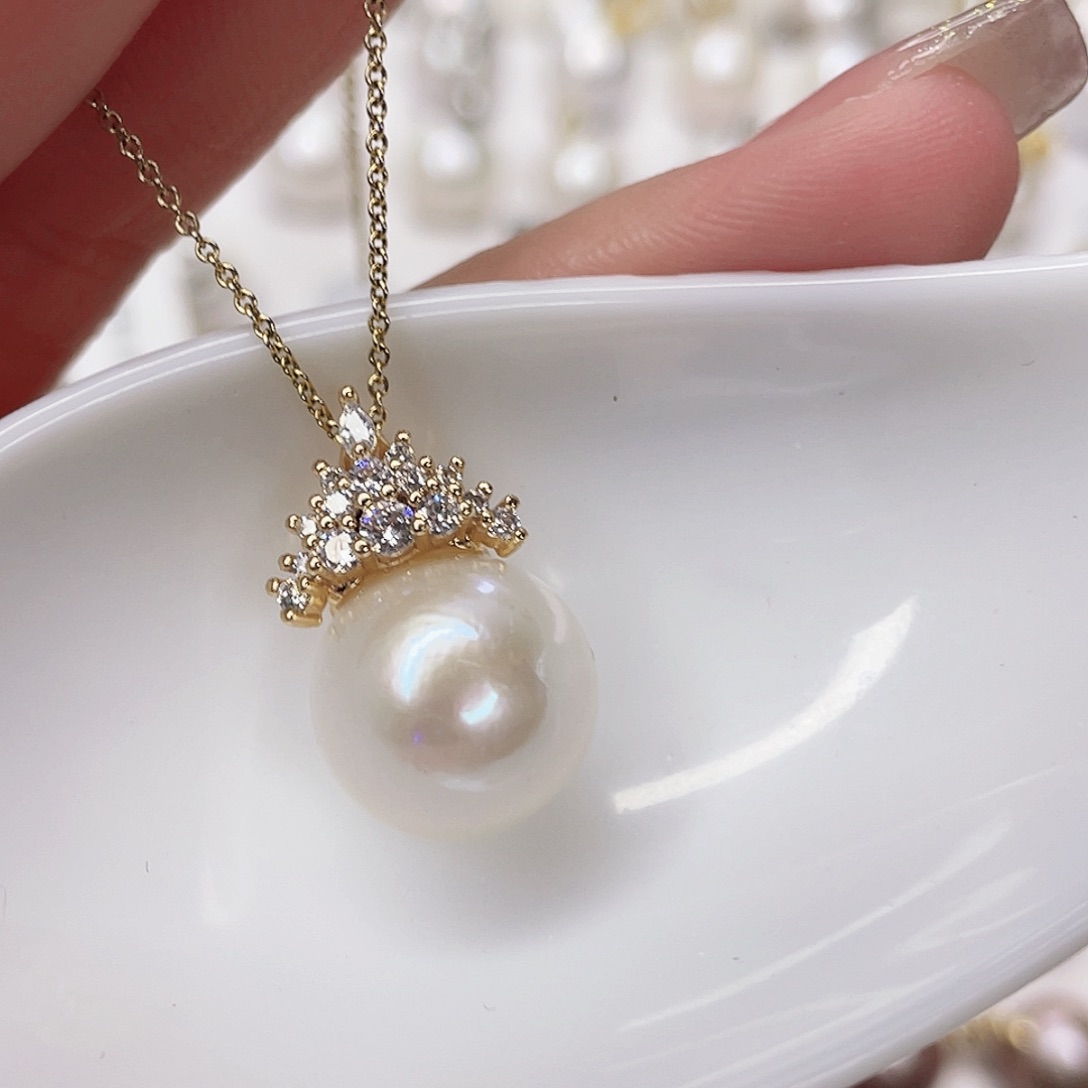 淡水珍珠吊坠(赠链)未镶嵌