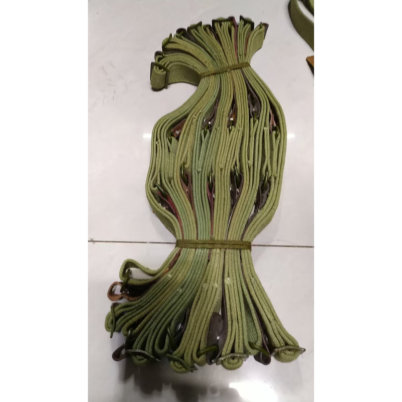 深色两头皮背带挂带一捆10根