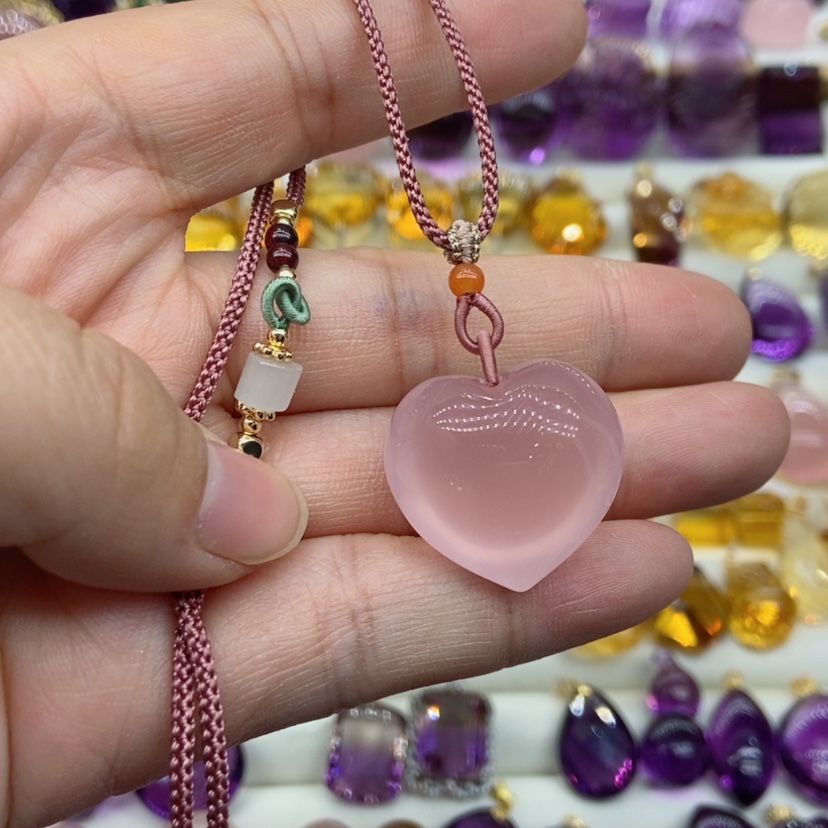 【闪购商品】水晶水晶吊坠未镶嵌安*.