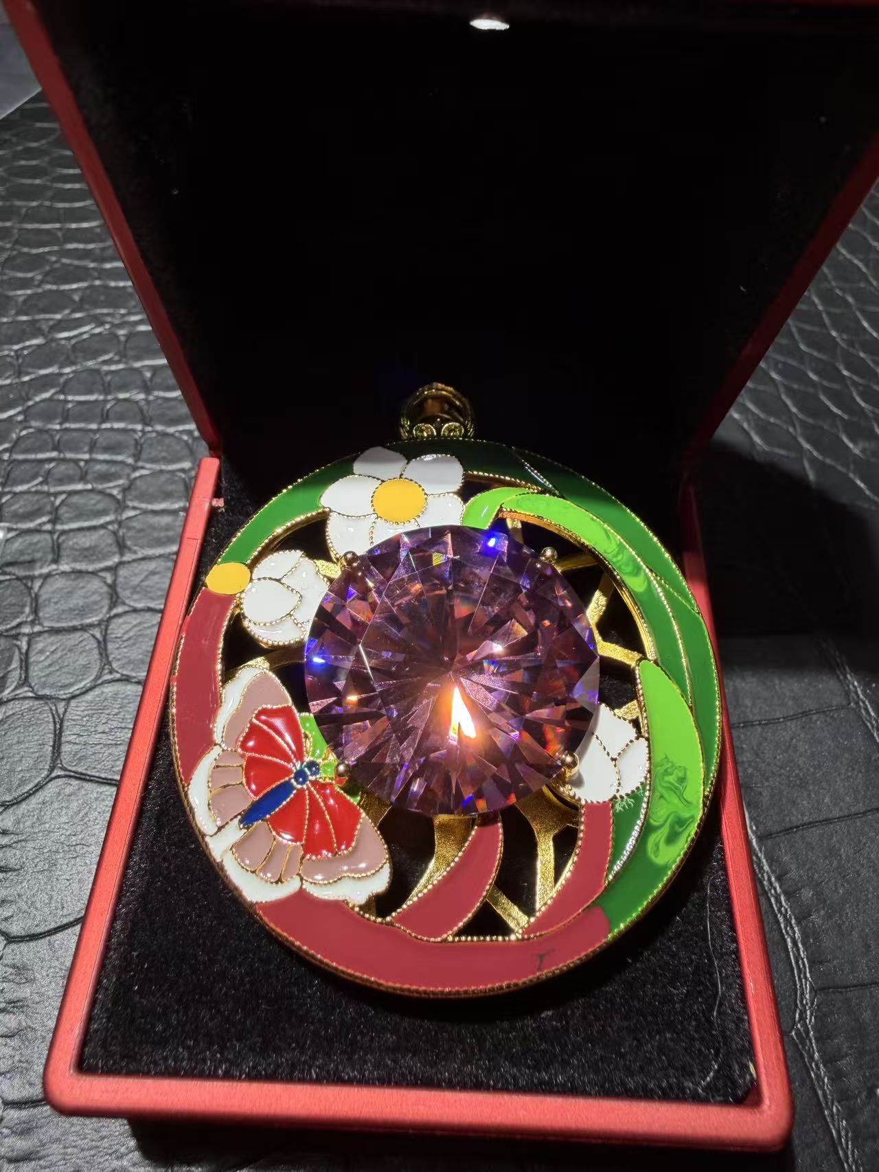 非金属珐琅项链 时尚轻奢饰品xg12210