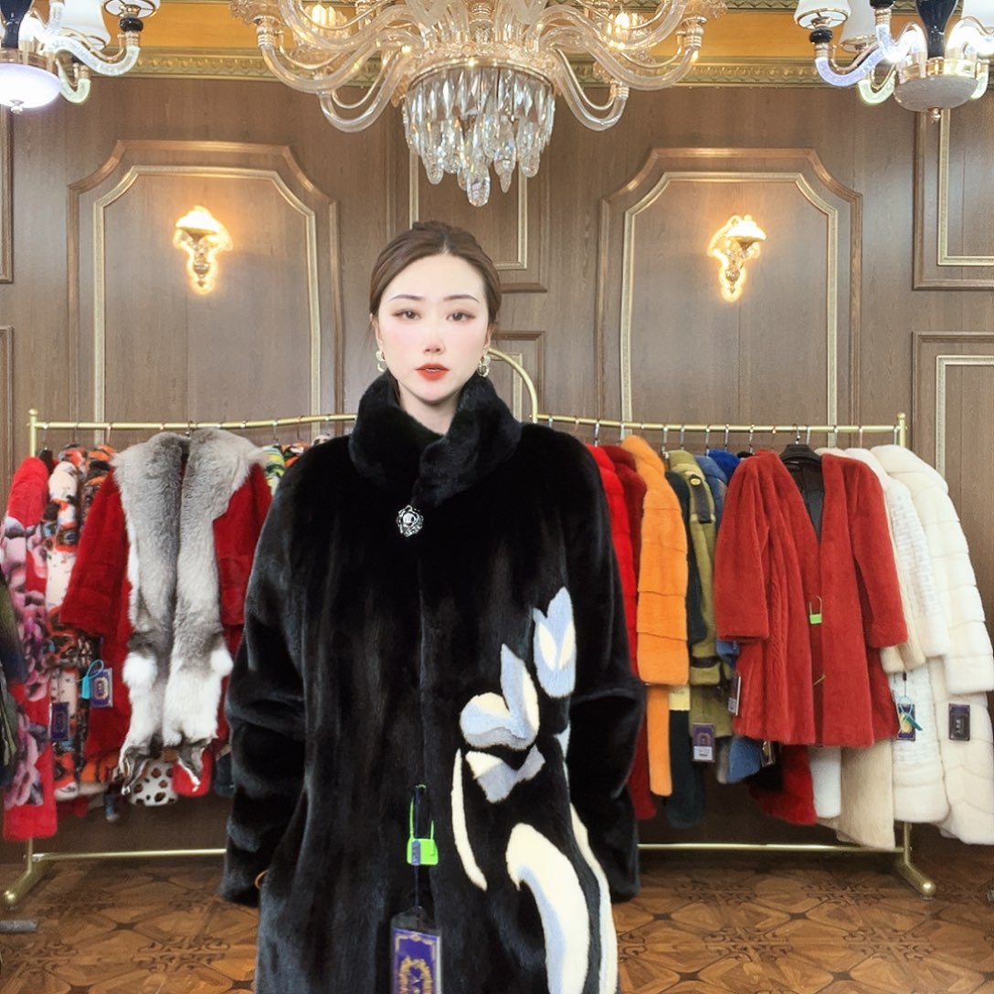 貂皮大衣时尚潮流