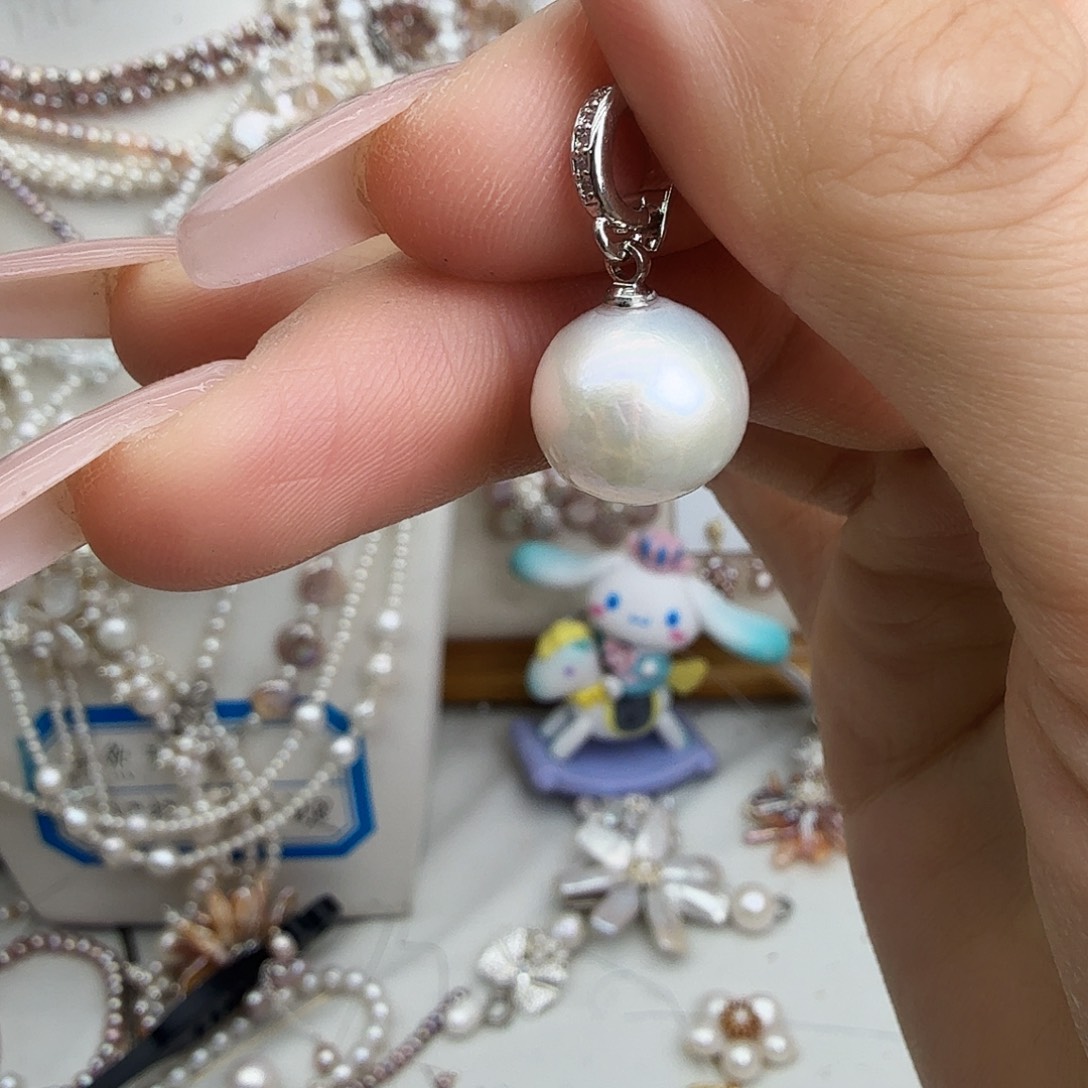 未镶嵌颈饰淡水珍珠