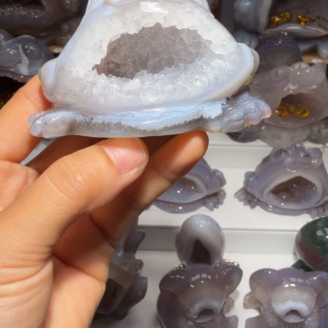 玛瑙/玉髓未镶嵌摆件