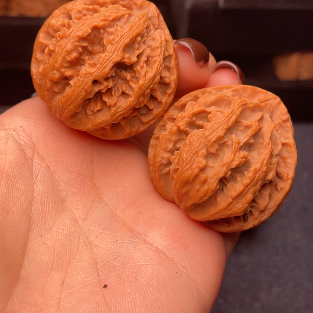 桃核吊坠秦岭核桃40