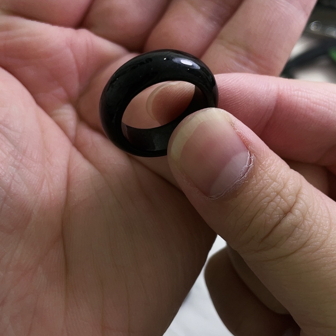 翡翠未镶嵌颈饰圈口都有