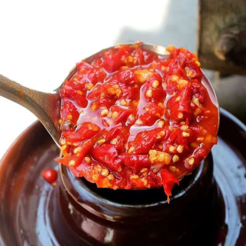  贵州酸辣椒酸辣子黎平榕江从江锦屏农家特产酸辣椒酱糟辣子