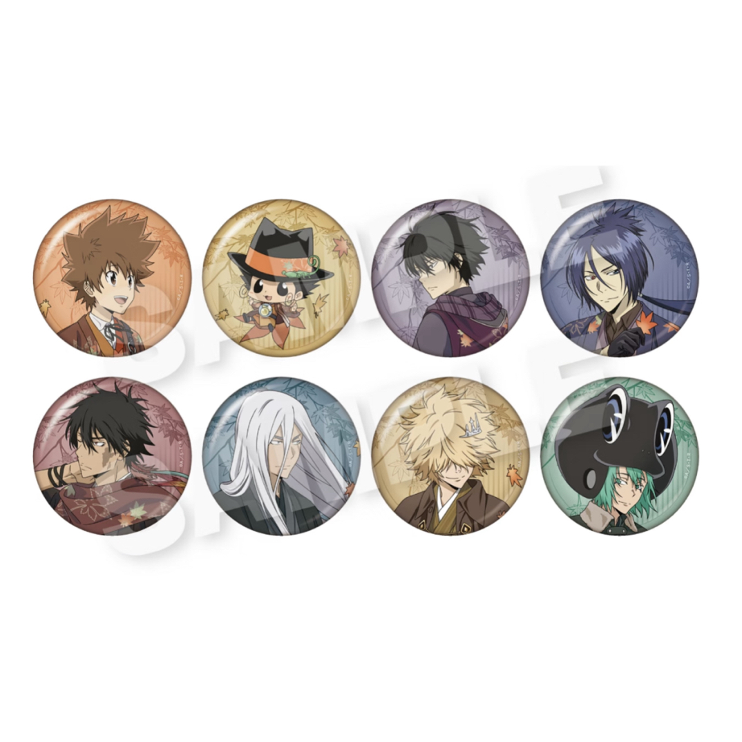 家庭教师 秋日和服新柄系列 吧唧 插画卡 合影卡