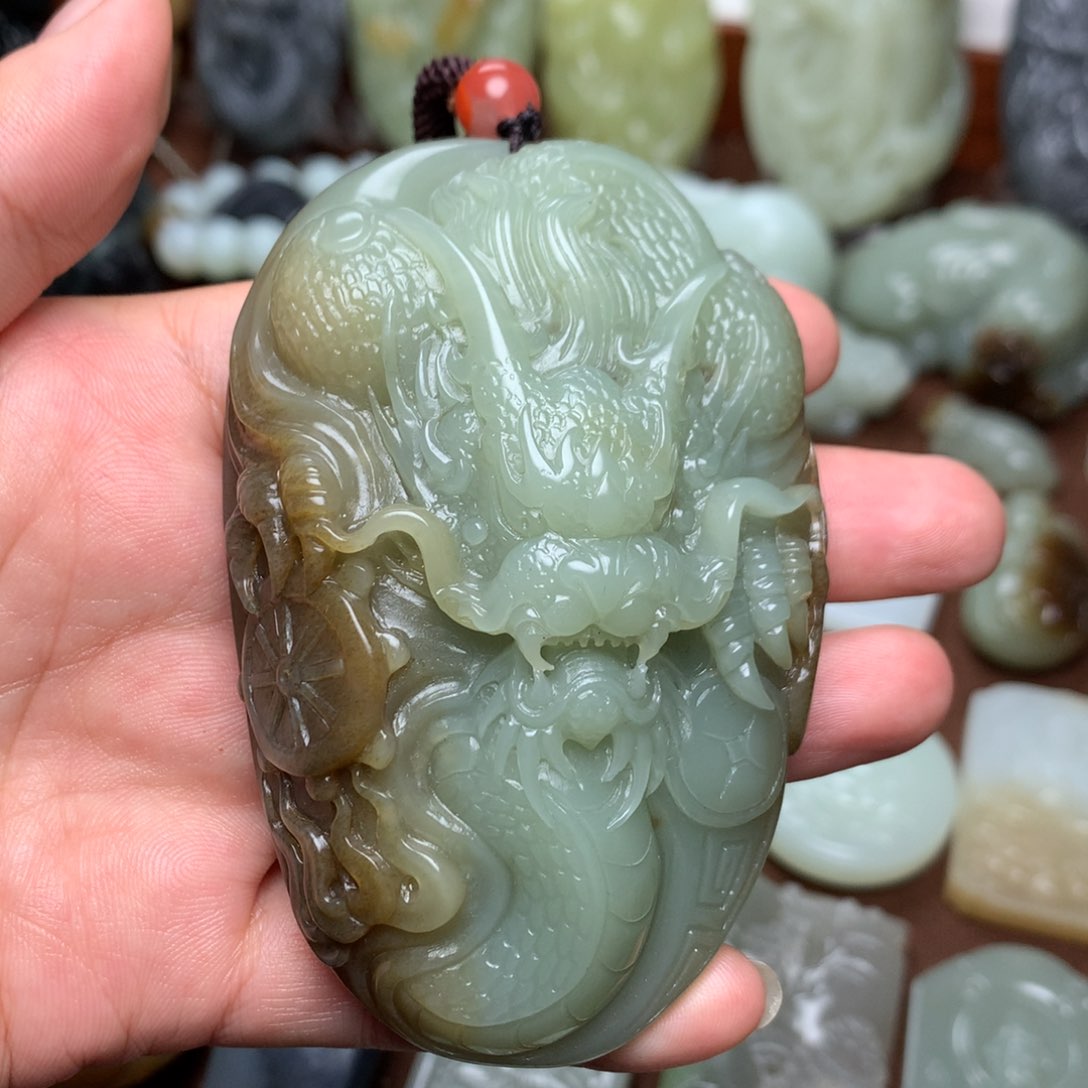 和田玉挂件未镶嵌