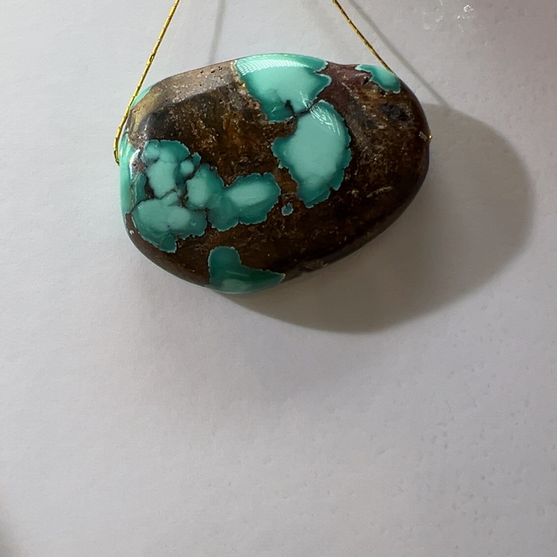 绿松石未镶嵌挂件