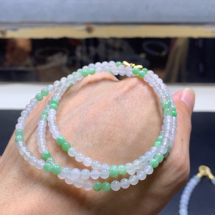 定制翡翠未镶嵌缅甸翡翠a货卡3.8