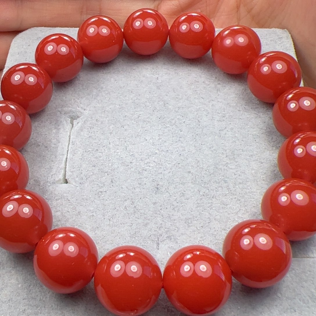 未镶嵌手串南红玛瑙