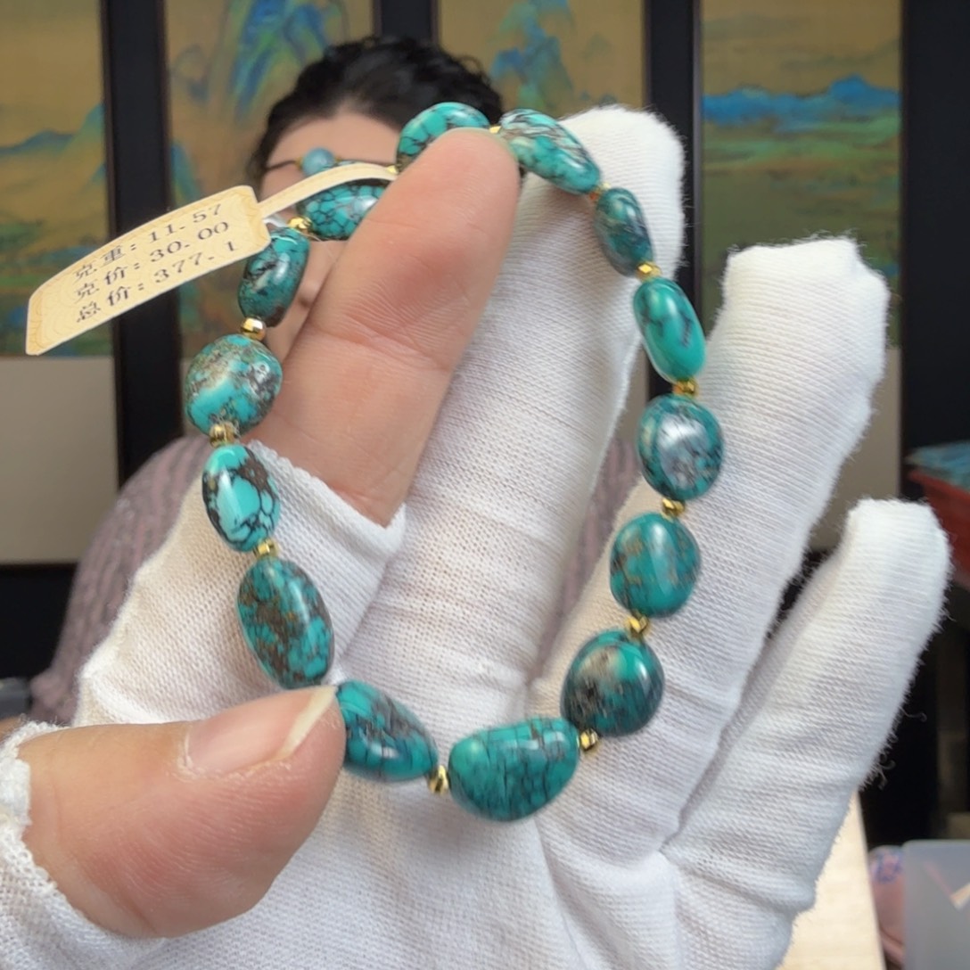 绿松石未镶嵌珠宝奇石