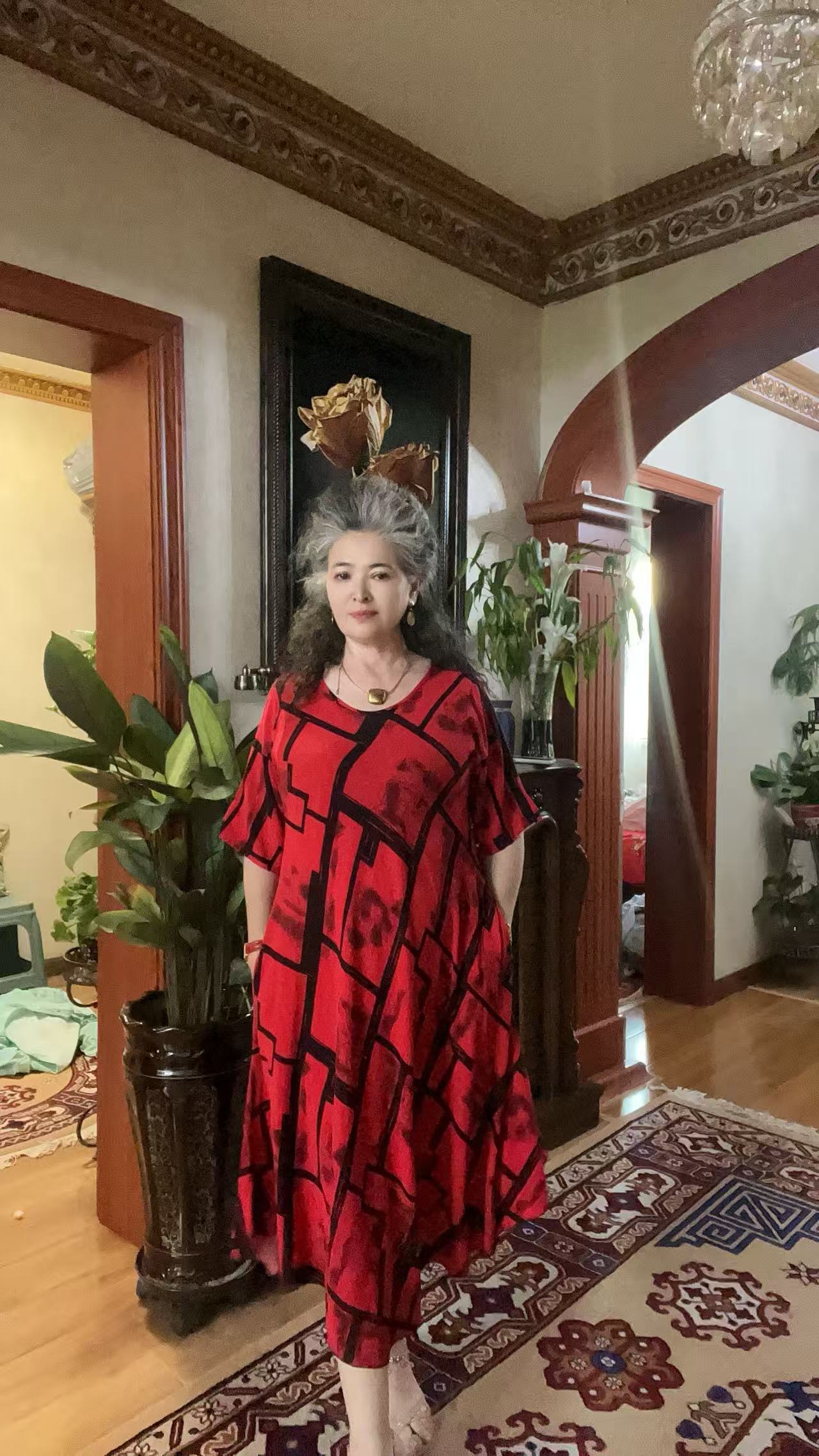 甜蜜妈妈气质睡裙