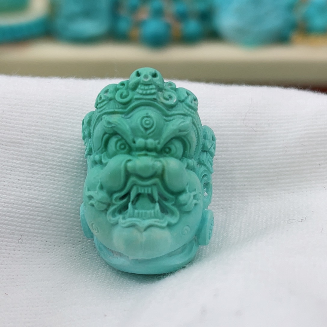 绿松石未镶嵌珠宝半成品