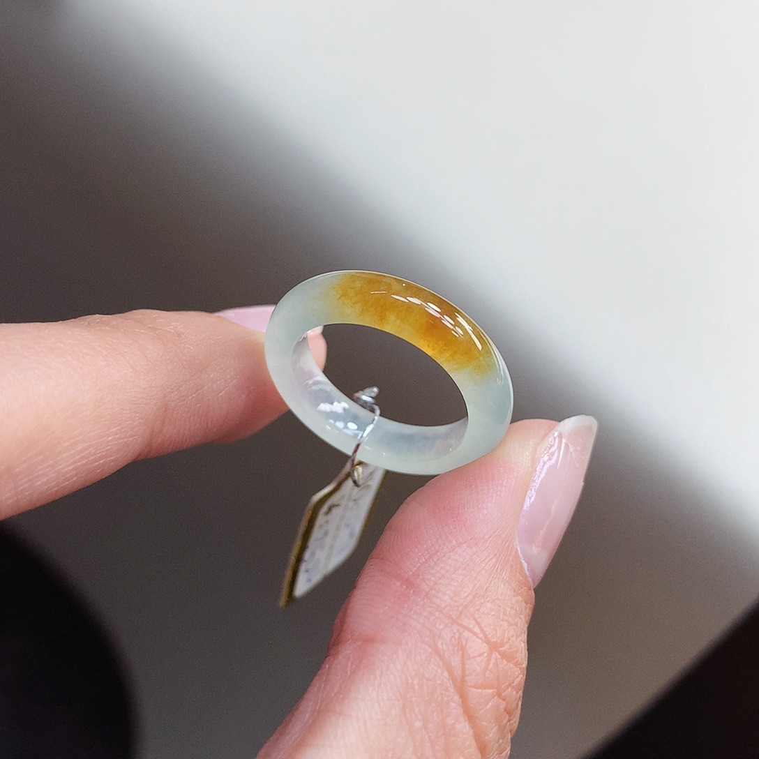 翡翠戒指未镶嵌10-11号