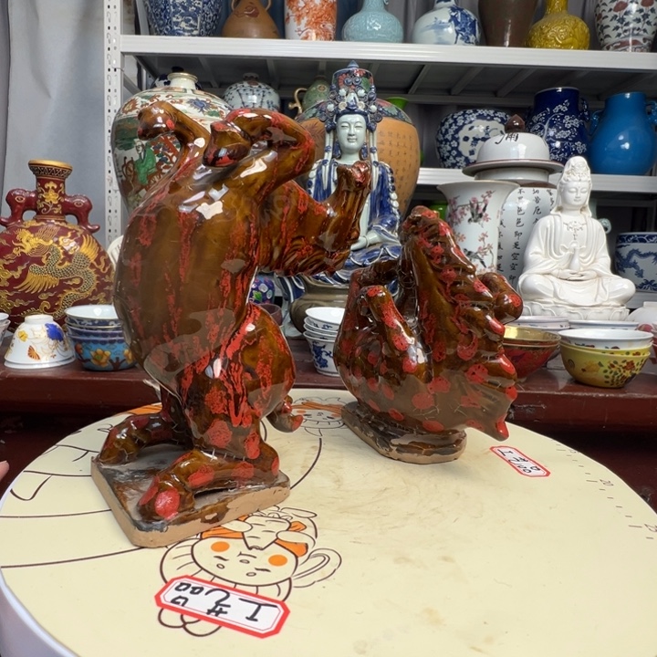 其他陶精美瓷器介休窑马