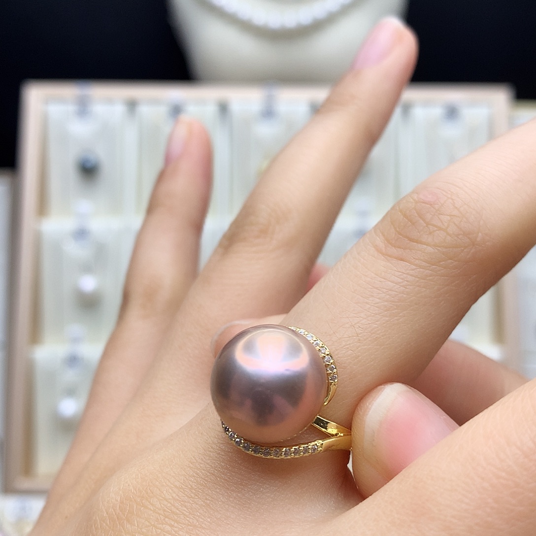 淡水珍珠合金颈饰