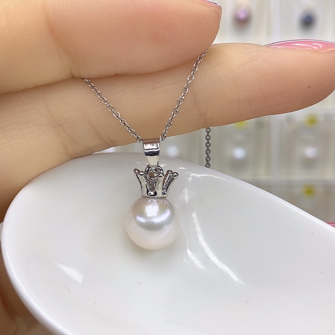 淡水珍珠吊坠(赠链)未镶嵌