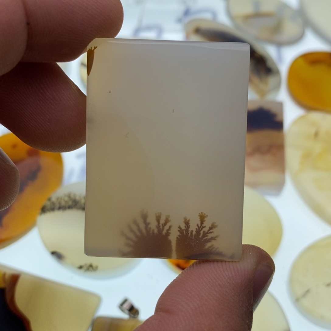 玛瑙/玉髓牌子足银镀金镶嵌