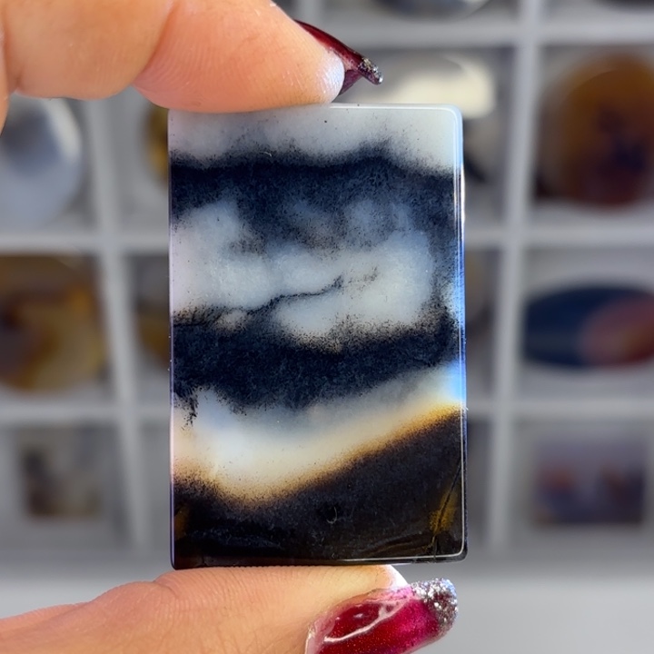 玛瑙/玉髓颈饰合金