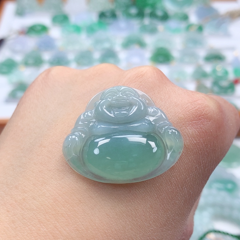 【闪购商品】翡翠吊坠(不含链)未镶嵌