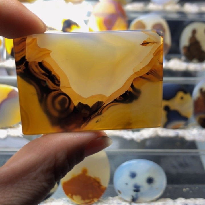 合金玛瑙/玉髓珠宝奇石115