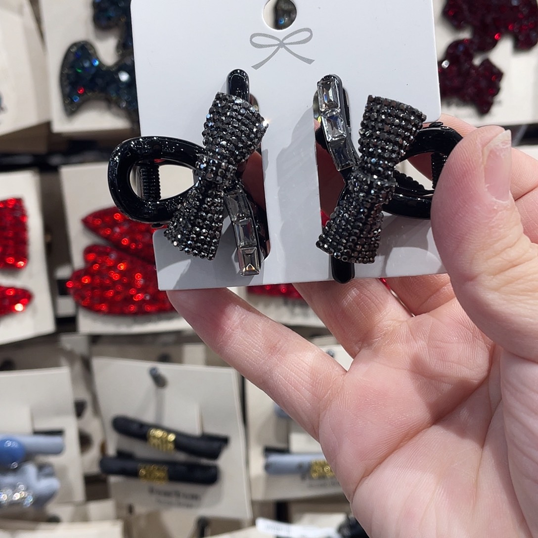 布艺非金属刘海抓