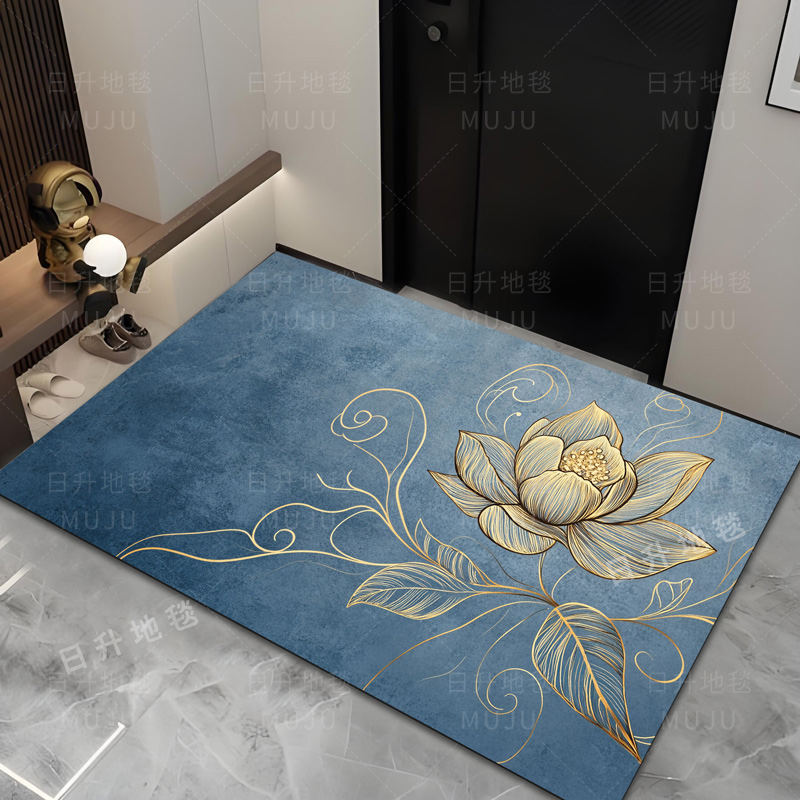 雅莲3.0入户门垫轻奢家用卧室硅藻泥卫生间玄关厕所吸水防滑地垫