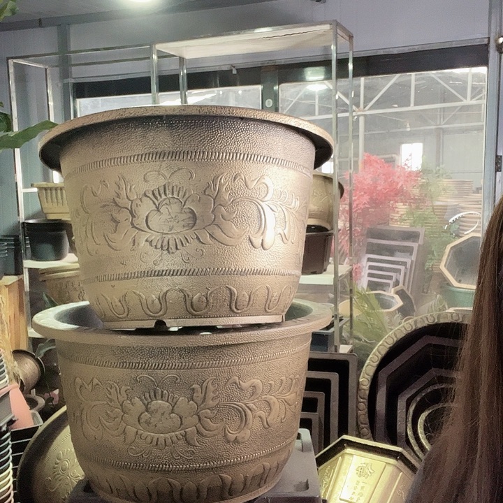 圆50两个有孔金色