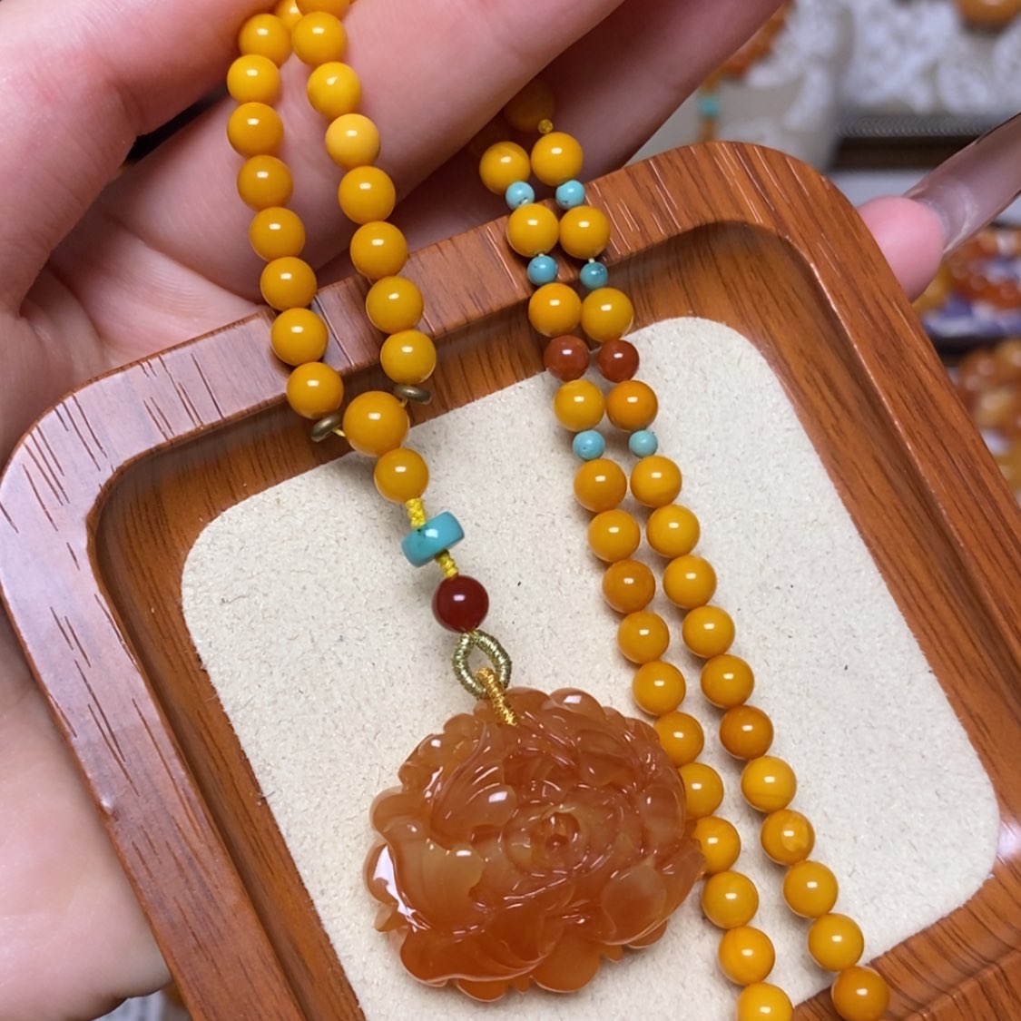 【闪购商品】手链蜜蜡未镶嵌项链